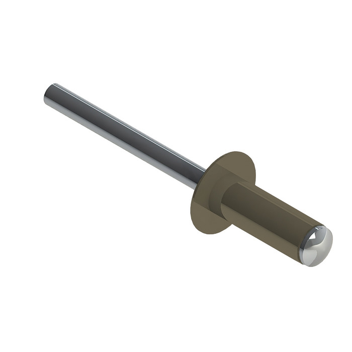 Заклёпка вытяжная Daxmer 3,2х8,0 RAL 1035 (1000шт) нерж/нерж