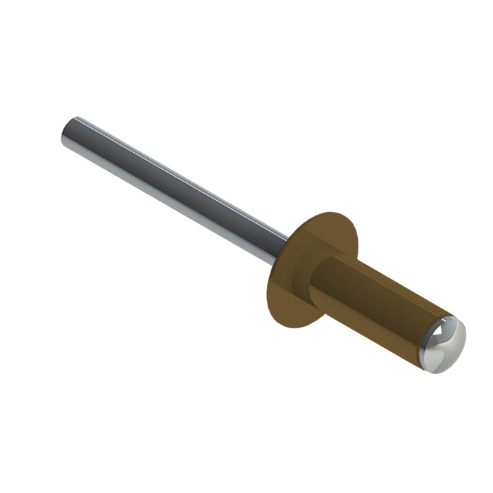 Заклёпка вытяжная Daxmer 3,2х8 RAL 1036 (20х1000шт) ал/ст