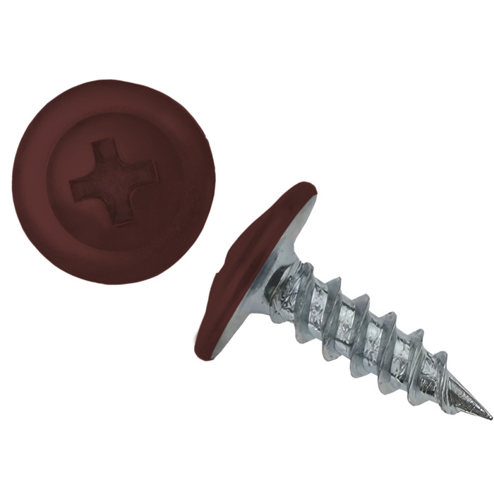 Саморез ПШ 4,2х13 (1000шт) шлиц PH2 RAL 3009