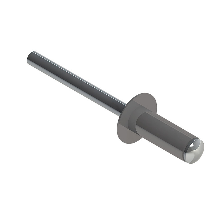 Заклёпка вытяжная Daxmer 4,0х10 RAL 7036 (750шт) нерж/нерж