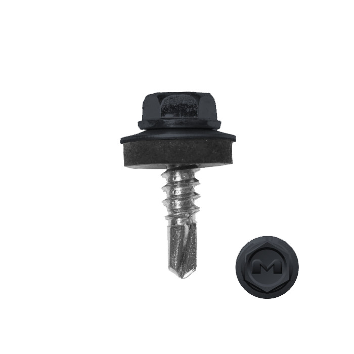 Саморез по металлу Daxmer 5,5х19 (250шт) сверло №3 RR 23