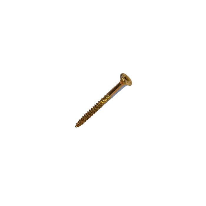 Саморез конструкционный Daxmer 4,5х70 (5000шт) Torx 25 желтый цинк