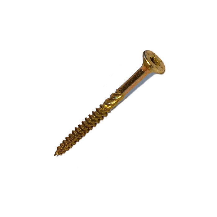 Саморез конструкционный Daxmer 5,0х90 (200шт) Torx желтый цинк