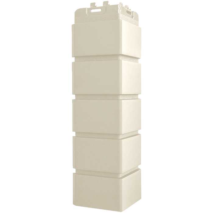 Угол наружный Grand Line Кирпич клинкерный Стандарт Молочный